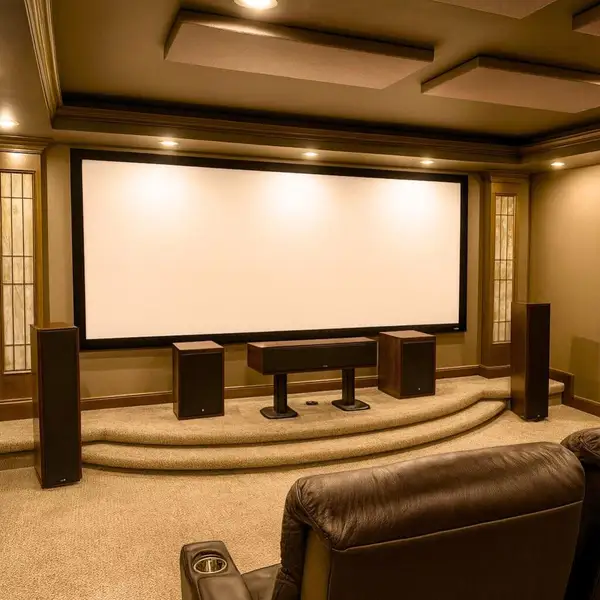 Home theater installation Kansas City Metro - surround sound and Dolby Atmos systems