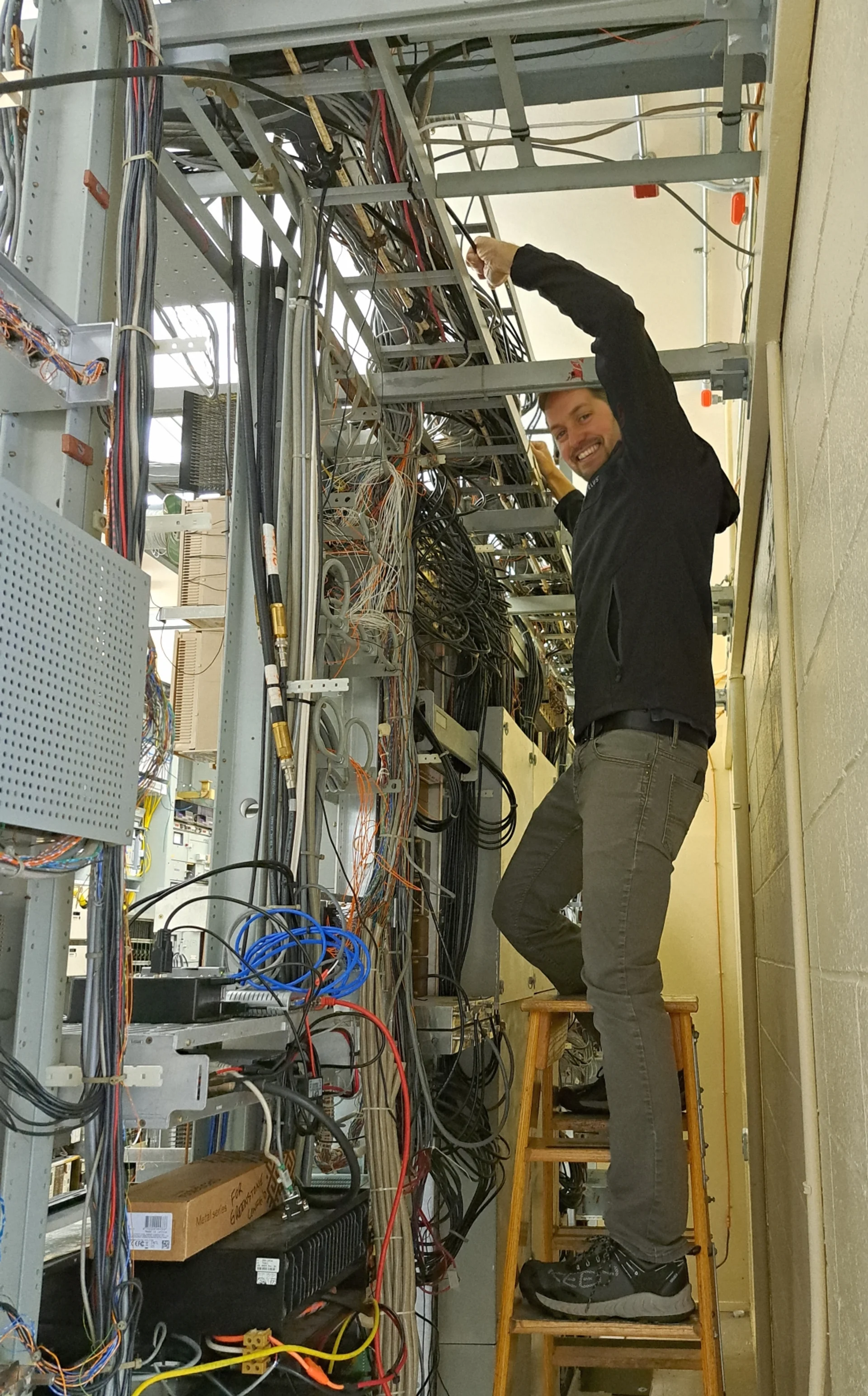 Wired By Design technician at work